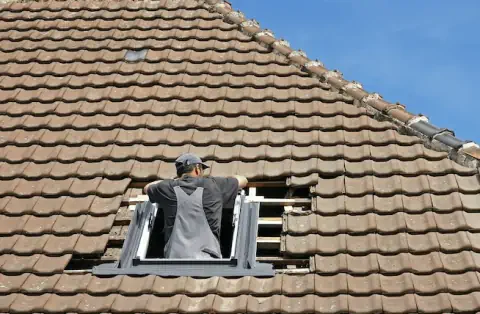 Pose de velux - Manot